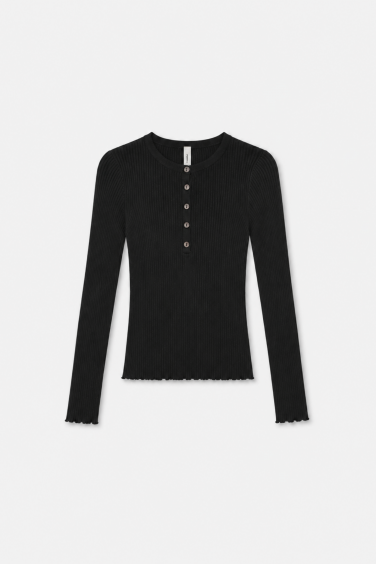 Daria Blouse Knitted with...
