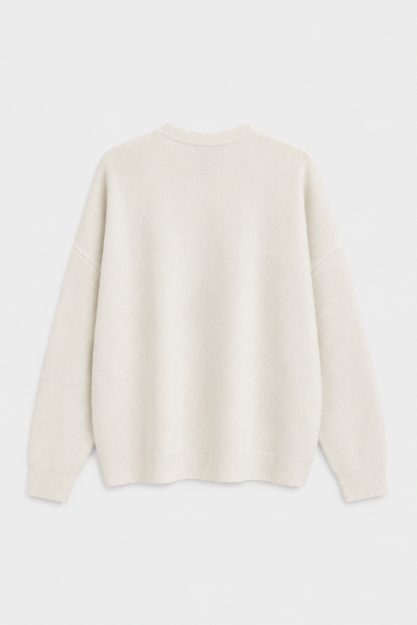 Wesley Sweater Wool Cream