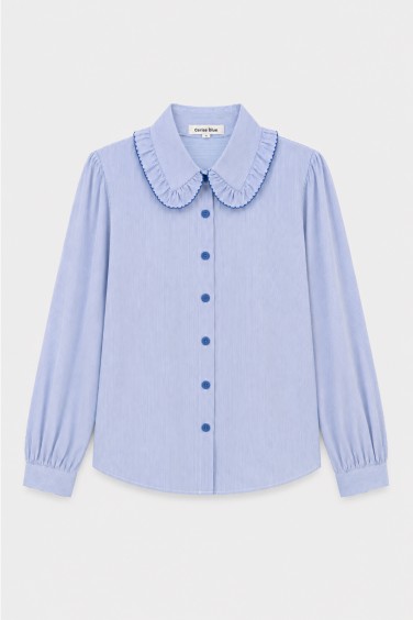 Bloom Shirt with Decorative...