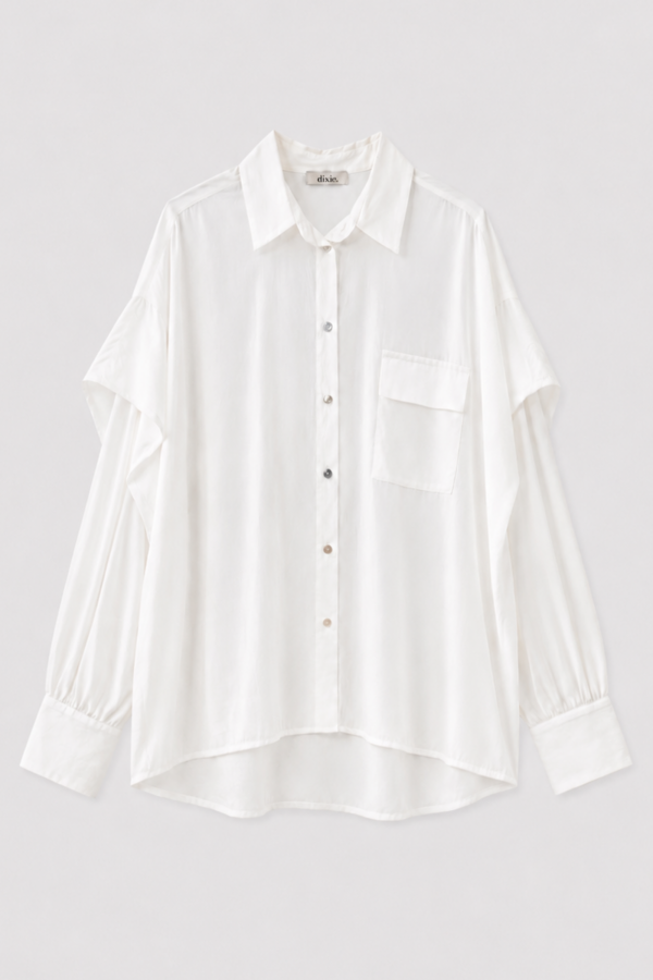 Bianca Shirt Oversize White
