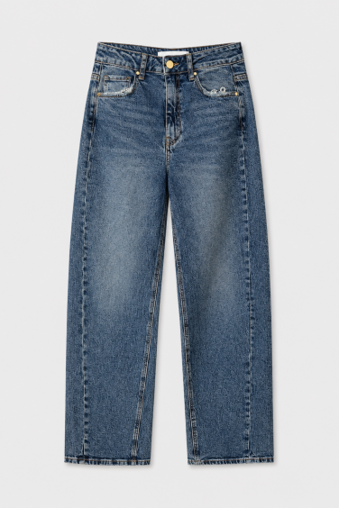 W3387 Spodnie Jeansowe Wide...