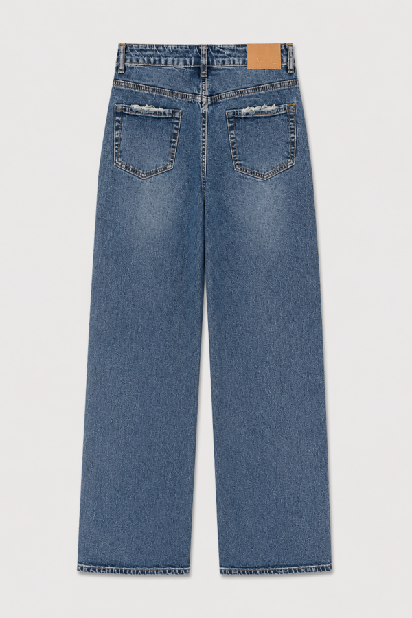 W3387 Jeans Wide Leg