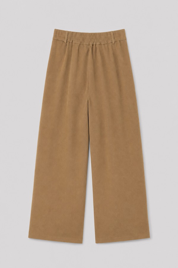 56007 Spodnie Jeansowe Relaxed Camel