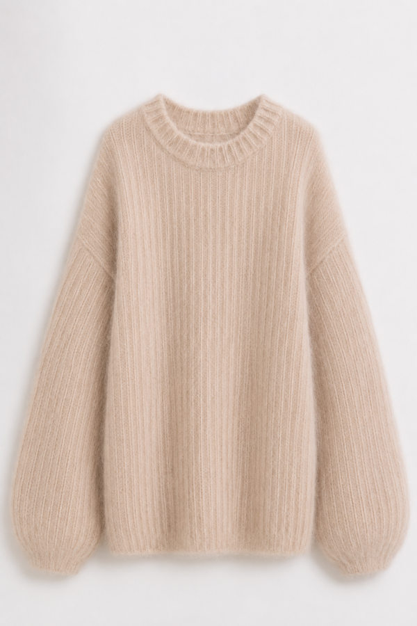 Thomas Sweater Wool Beige