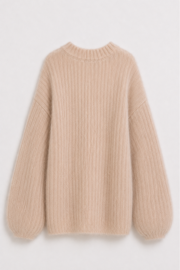 Thomas Sweater Wool Beige