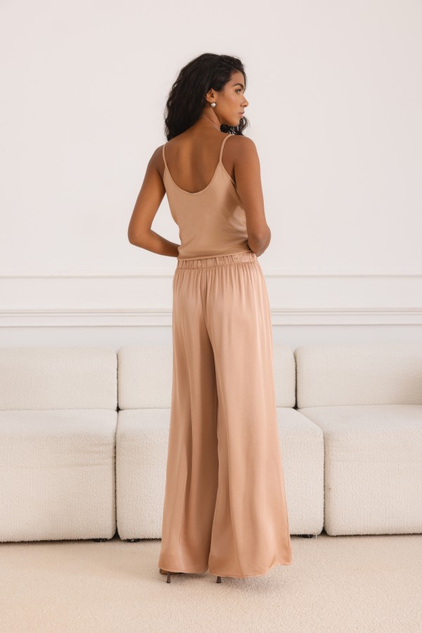 Sally Top Satin Soft Coral