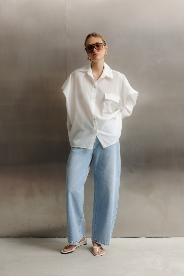 Bianca Shirt Oversize White