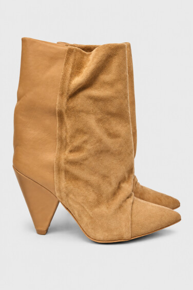 Boots Geometric Heel Ankle...