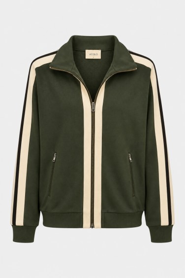 Owen Bluza Z Lampasami Khaki