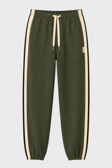 Owen Sweatpants Stripe Khaki