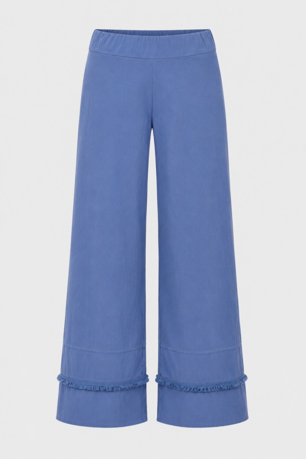 Clement Trousers Cotton Blue