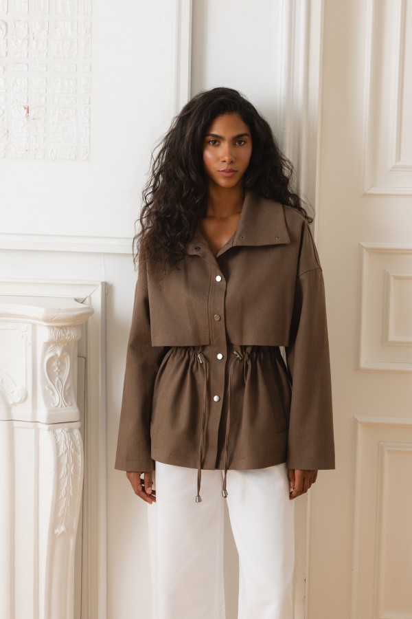 Elizabeth Jacket Fit Adjustable Mocha