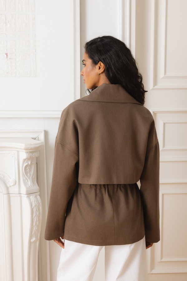 Elizabeth Jacket Fit Adjustable Mocha