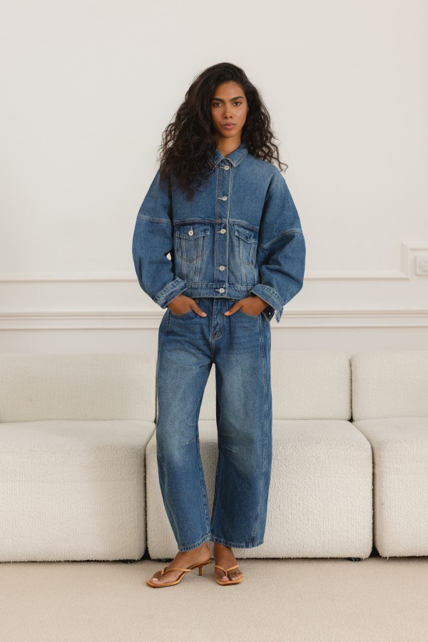 WZ8305 Jacket Denim Blue