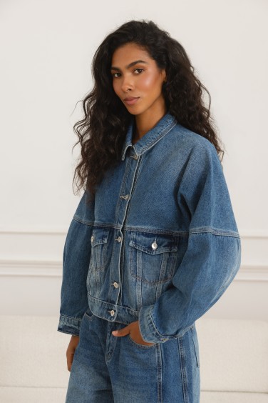WZ8305 Jacket Denim Blue