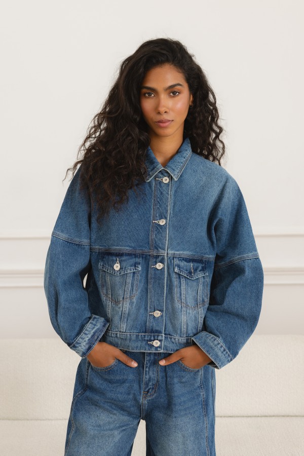 WZ8305 Jacket Denim Blue