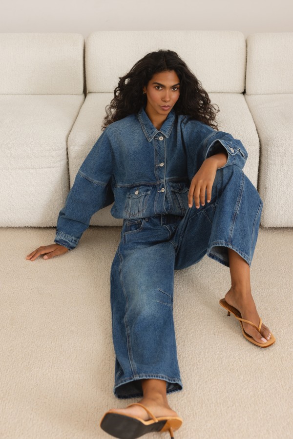 WZ8305 Jacket Denim Blue