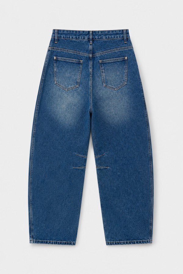 YH1041 Jeans BarrelBlue