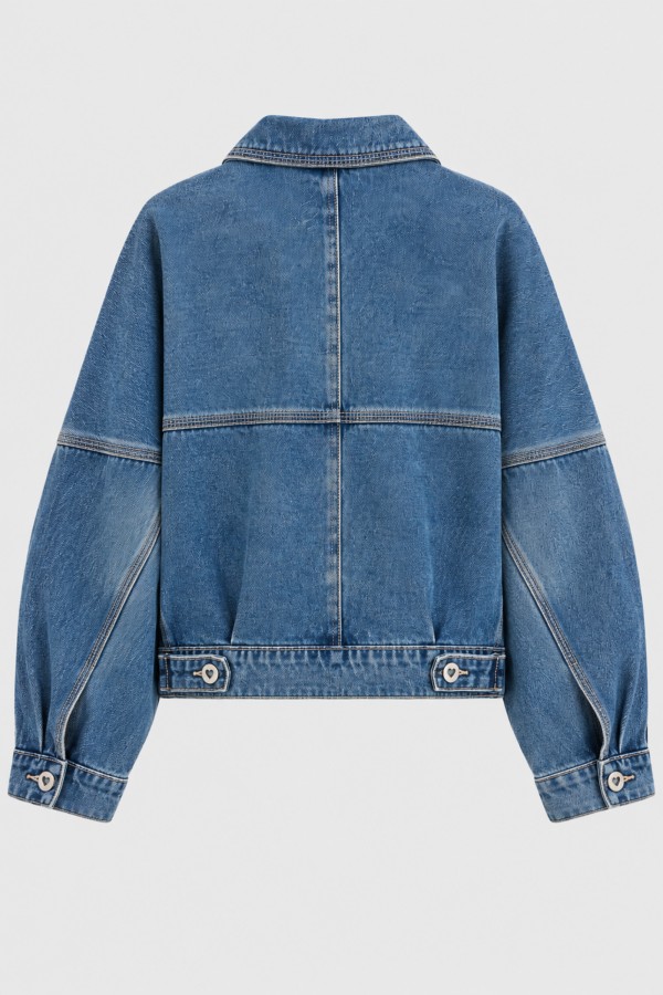 WZ8305 Kurtka Jeansowa Blue