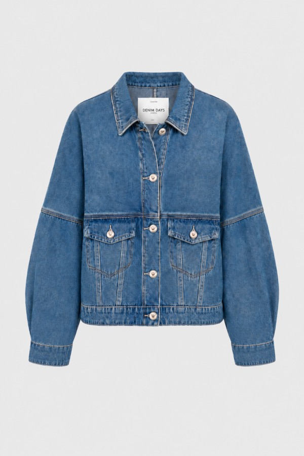 WZ8305 Kurtka Jeansowa Blue