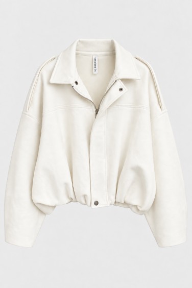 FE785 Kurtka Bomber Cream