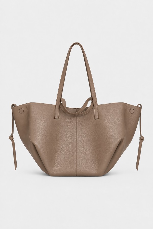 Leather Shoulder Bag Mocha