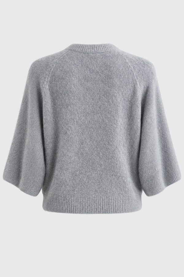 Vito Sweter Z Baby Alpaki Grey