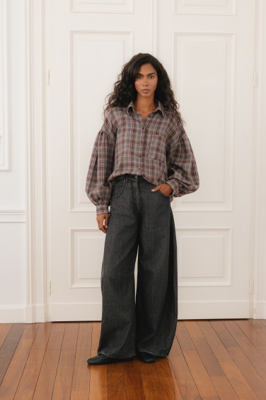 P314 Spodnie Jeansowe Wide...
