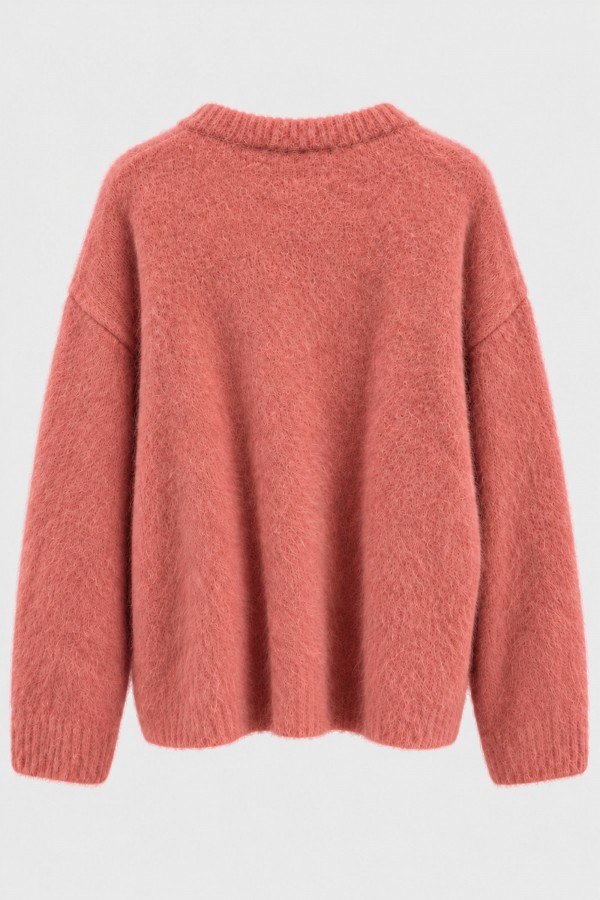 Nolan Sweater Angora-Blend Pink