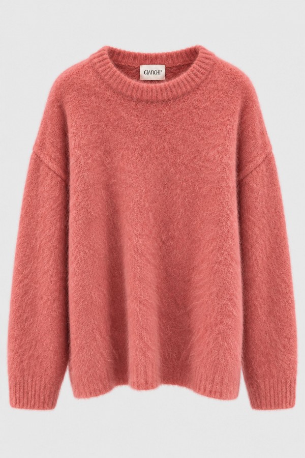 Nolan Sweater Angora-Blend Pink