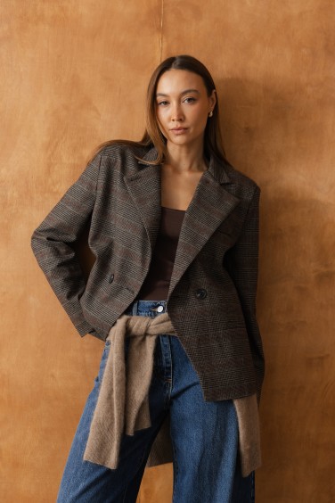 Elora Jacket Checked