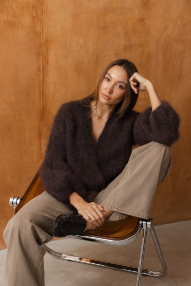 Dominic Cardigan Mohair...